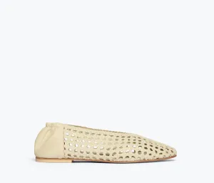 RILEY OPEN WEAVE BALLET FLAT