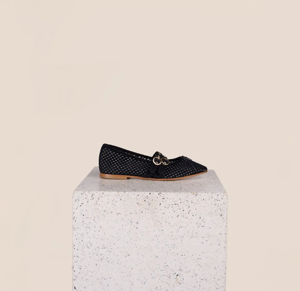 Salento 2 Buckle -Rete Black