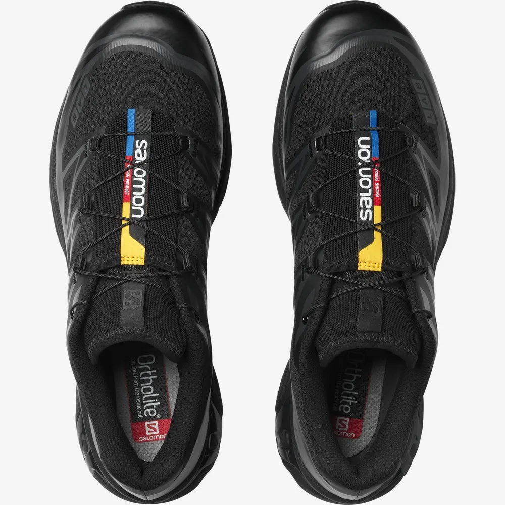 Salomon Unisex XT-6 Sportstyle Shoes - Black / Black / Phantom