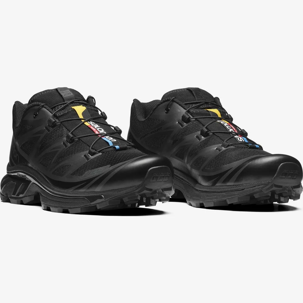 Salomon Unisex XT-6 Sportstyle Shoes - Black / Black / Phantom