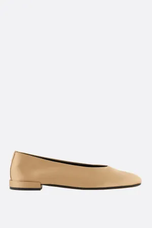 satin ballerinas