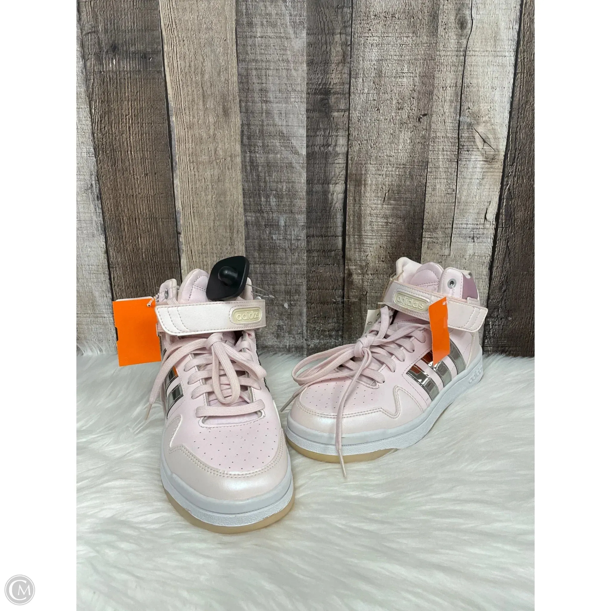 Shoes Athletic By Adidas In Pink, Size: 7