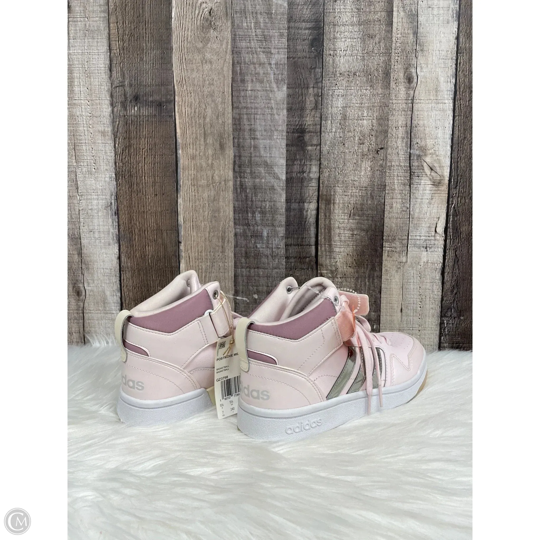 Shoes Athletic By Adidas In Pink, Size: 7