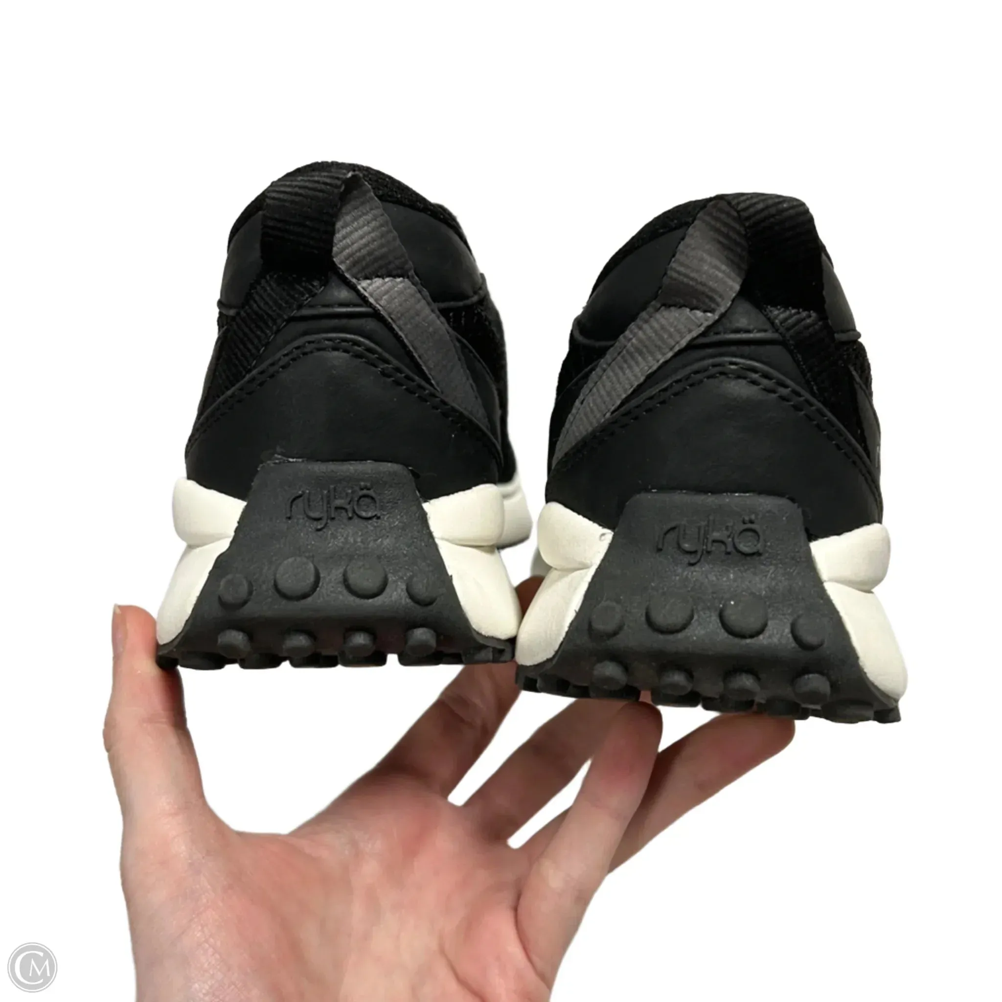 Shoes Athletic By Ryka In Black & White, Size: 7.5