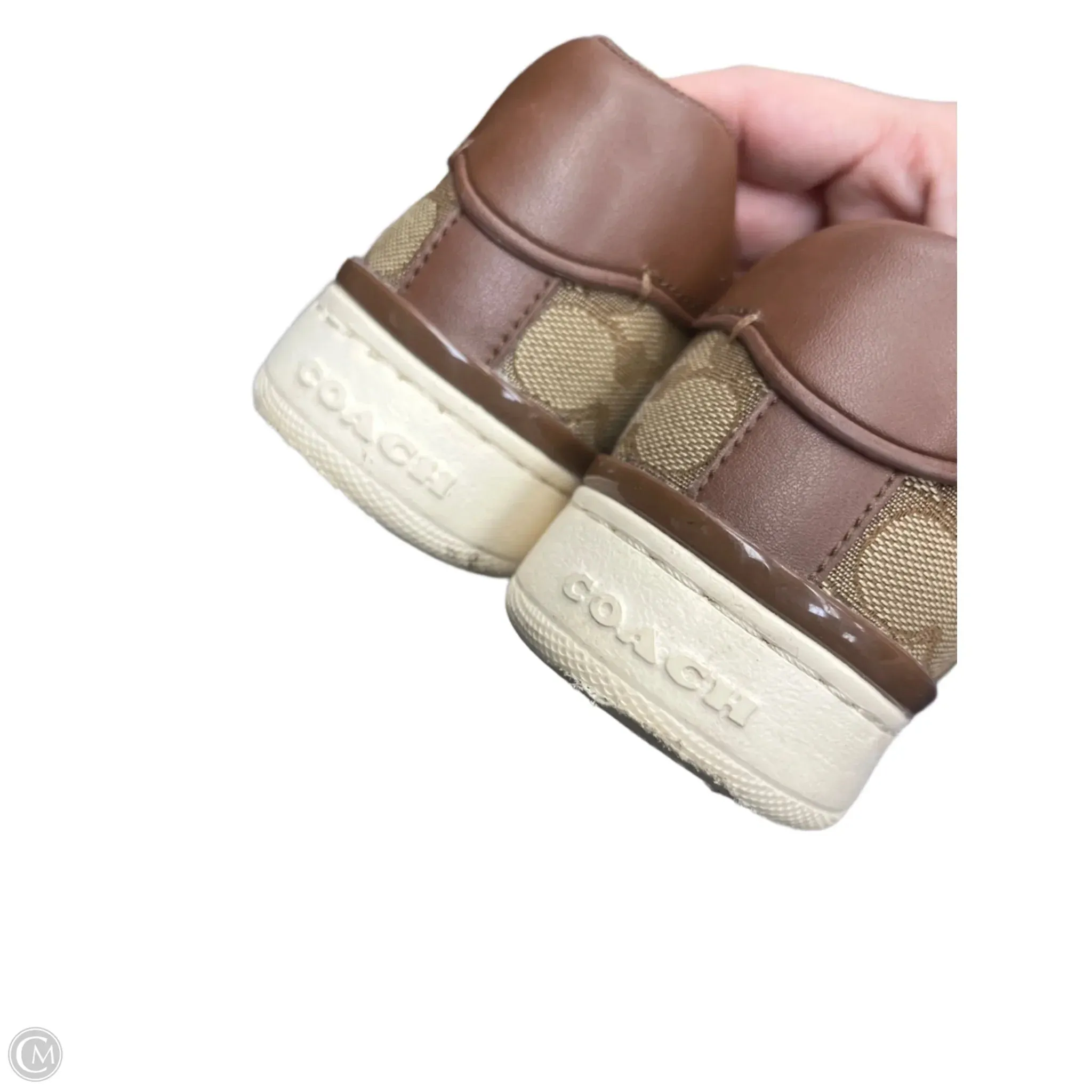 Shoes Designer By Coach In Brown, Size: 6.5