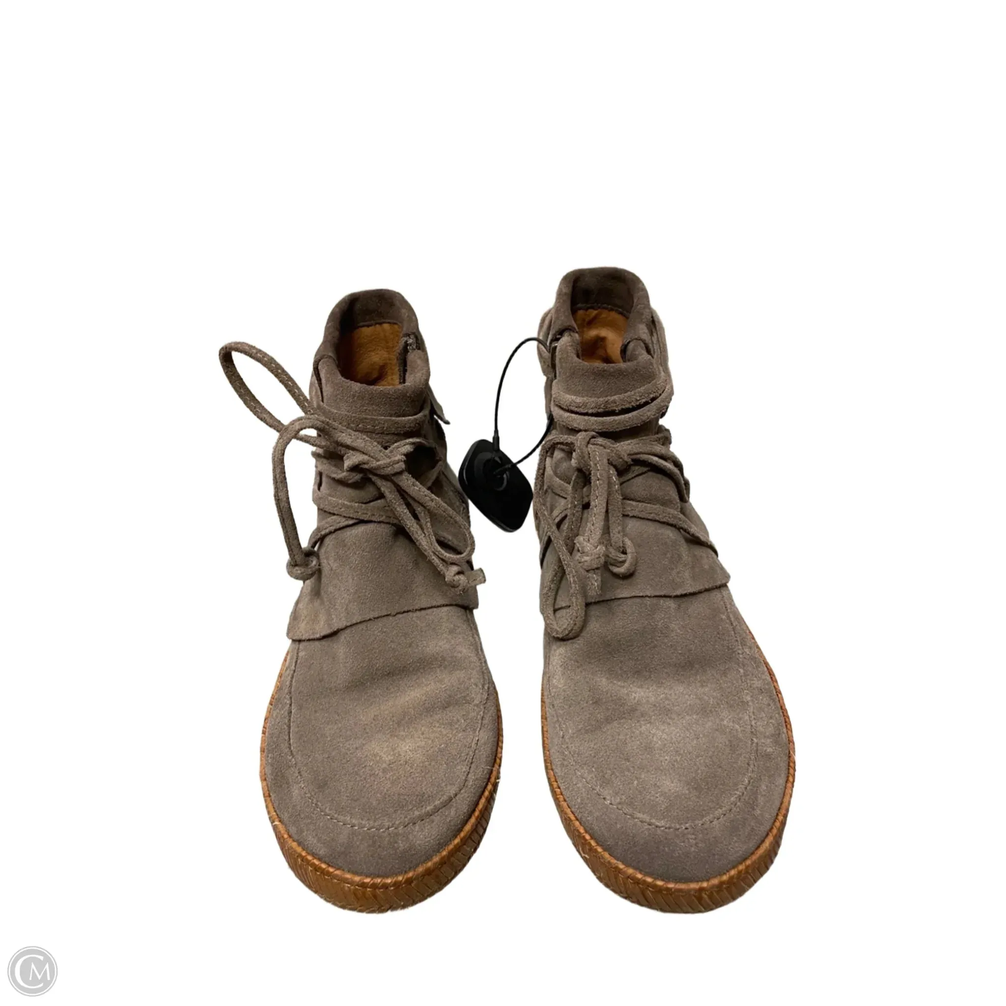Shoes Designer By Ugg In Taupe, Size: 7.5