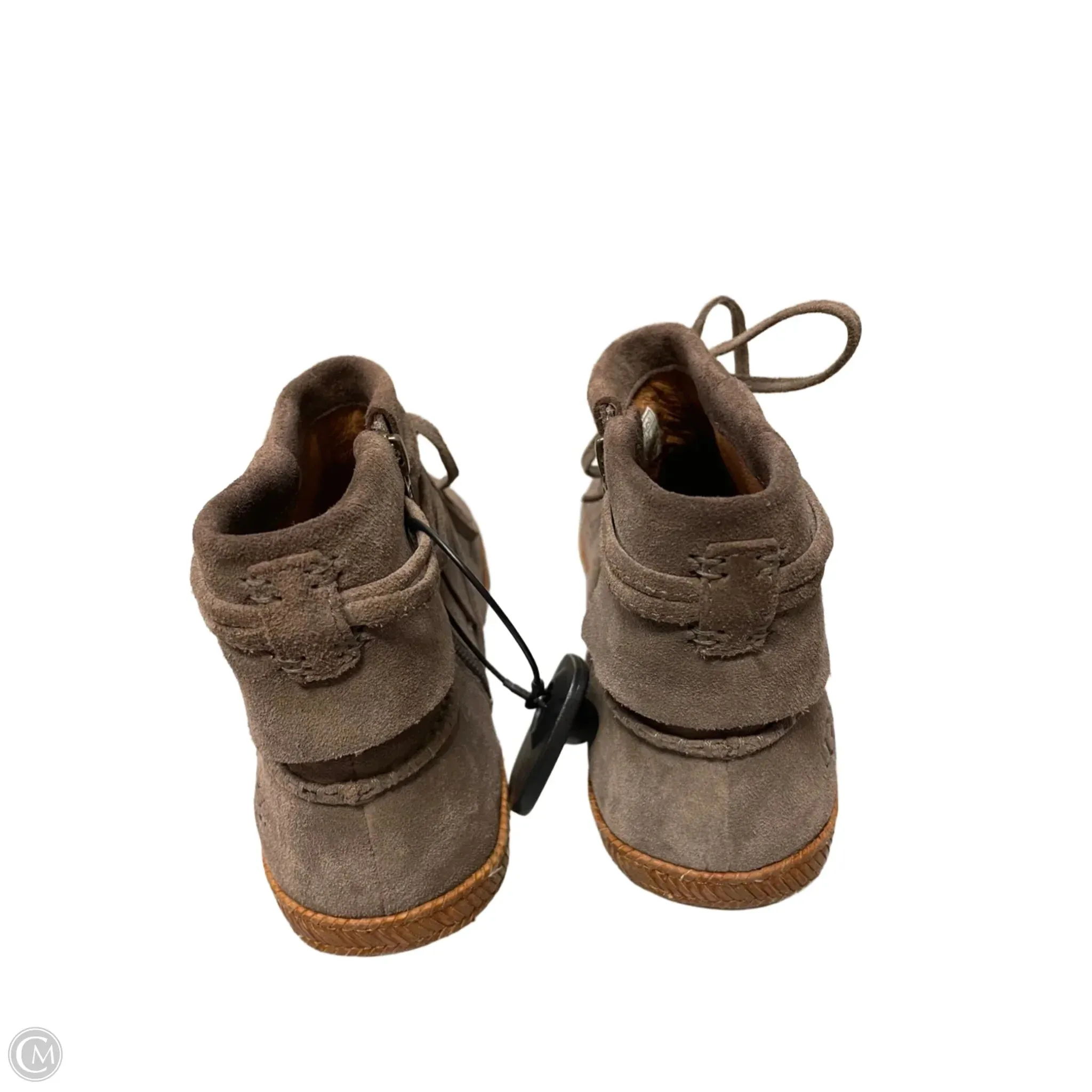 Shoes Designer By Ugg In Taupe, Size: 7.5