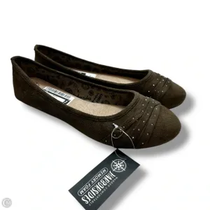 Shoes Flats Ballet By Cmf In Chocolate, Size: 10