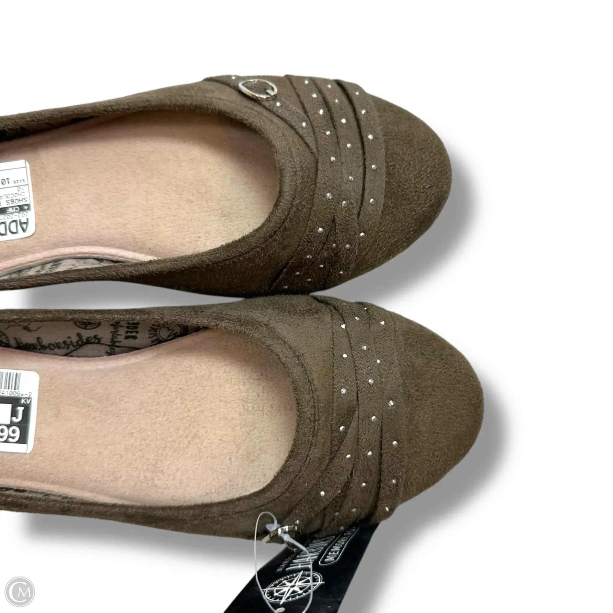 Shoes Flats Ballet By Cmf In Chocolate, Size: 10