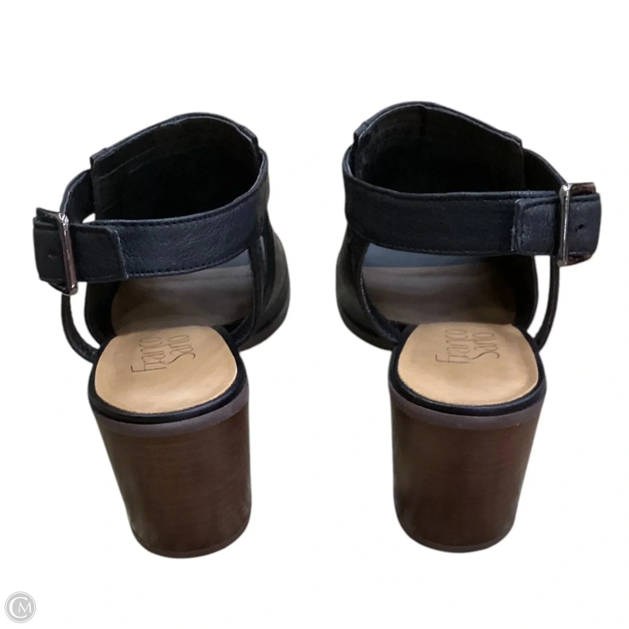 Shoes Heels Block By Franco Sarto In Black, Size: 7.5
