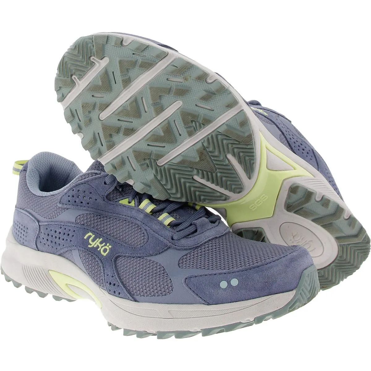 Sky Stride Womens Suede Workout Running & Training Shoes