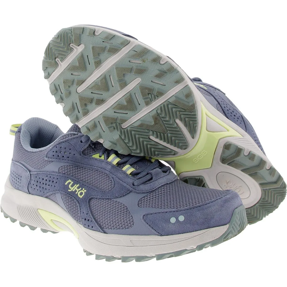 Sky Stride Womens Suede Workout Running & Training Shoes
