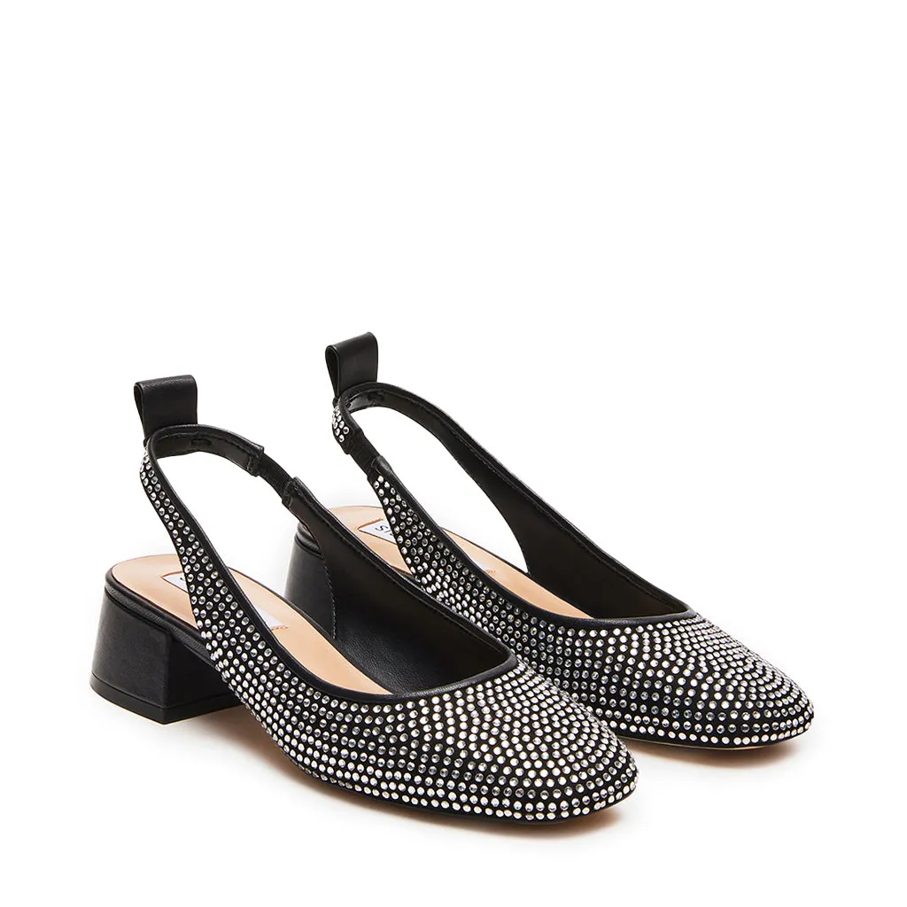 Smitten Flat Shoe RHINESTONE