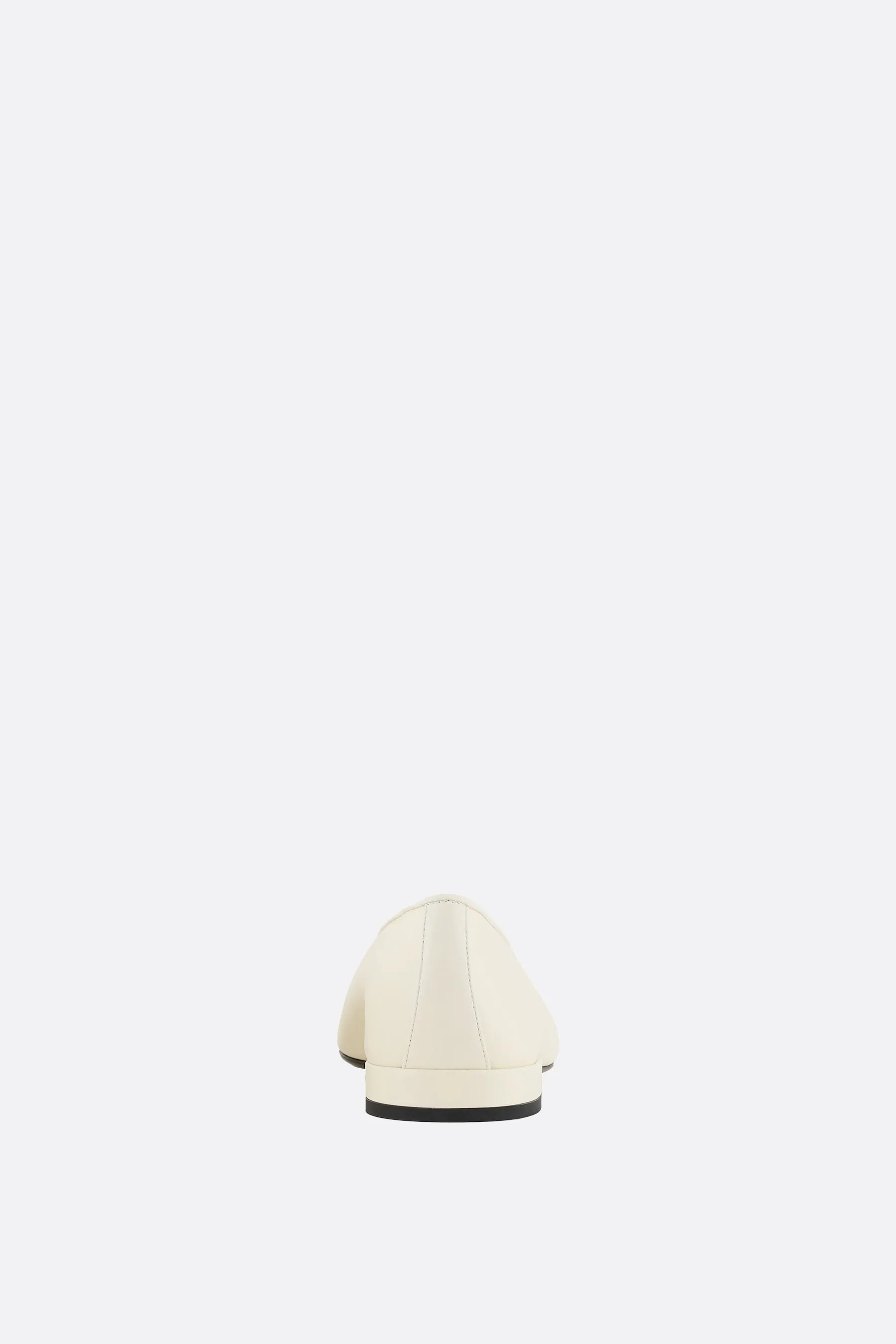 smooth leather ballerinas