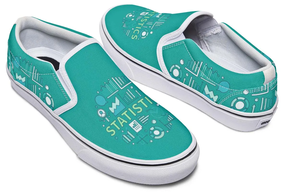 Statistics Slip-On Shoes