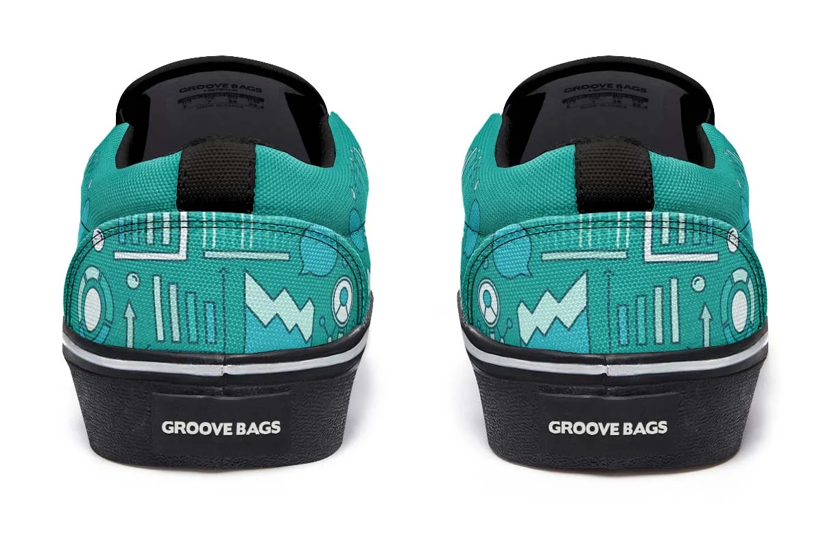 Statistics Slip-On Shoes