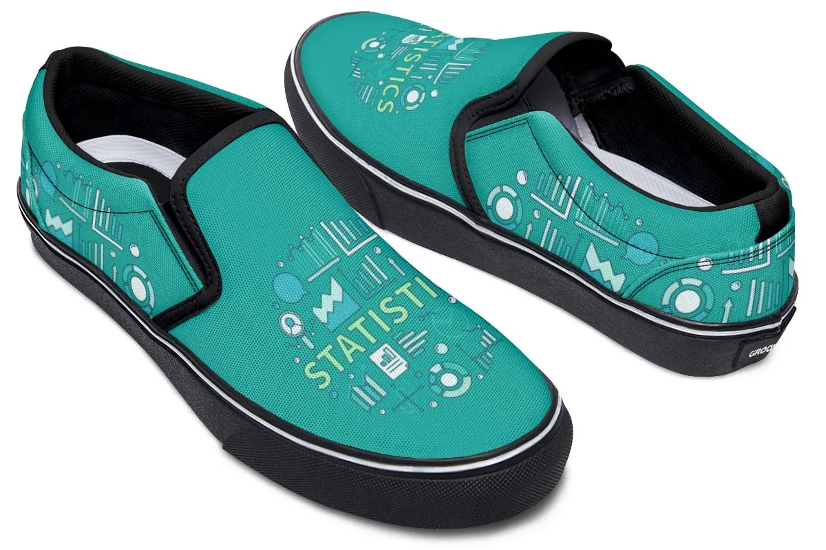 Statistics Slip-On Shoes