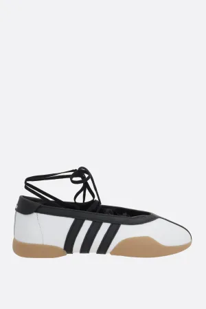 Taekwondo Mei ballerinas in smooth leather