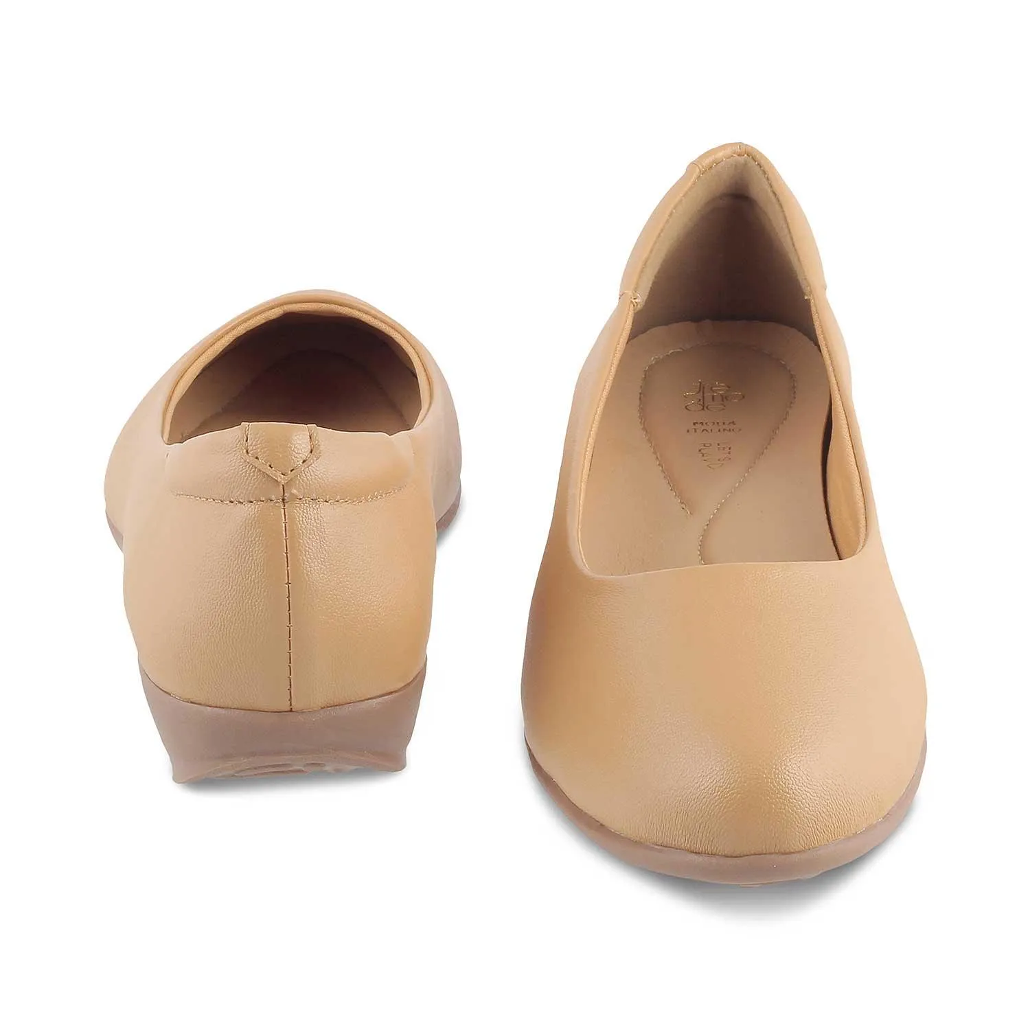 The Charlot TMM-3 Camel Women's Casual Ballerinas Tresmode