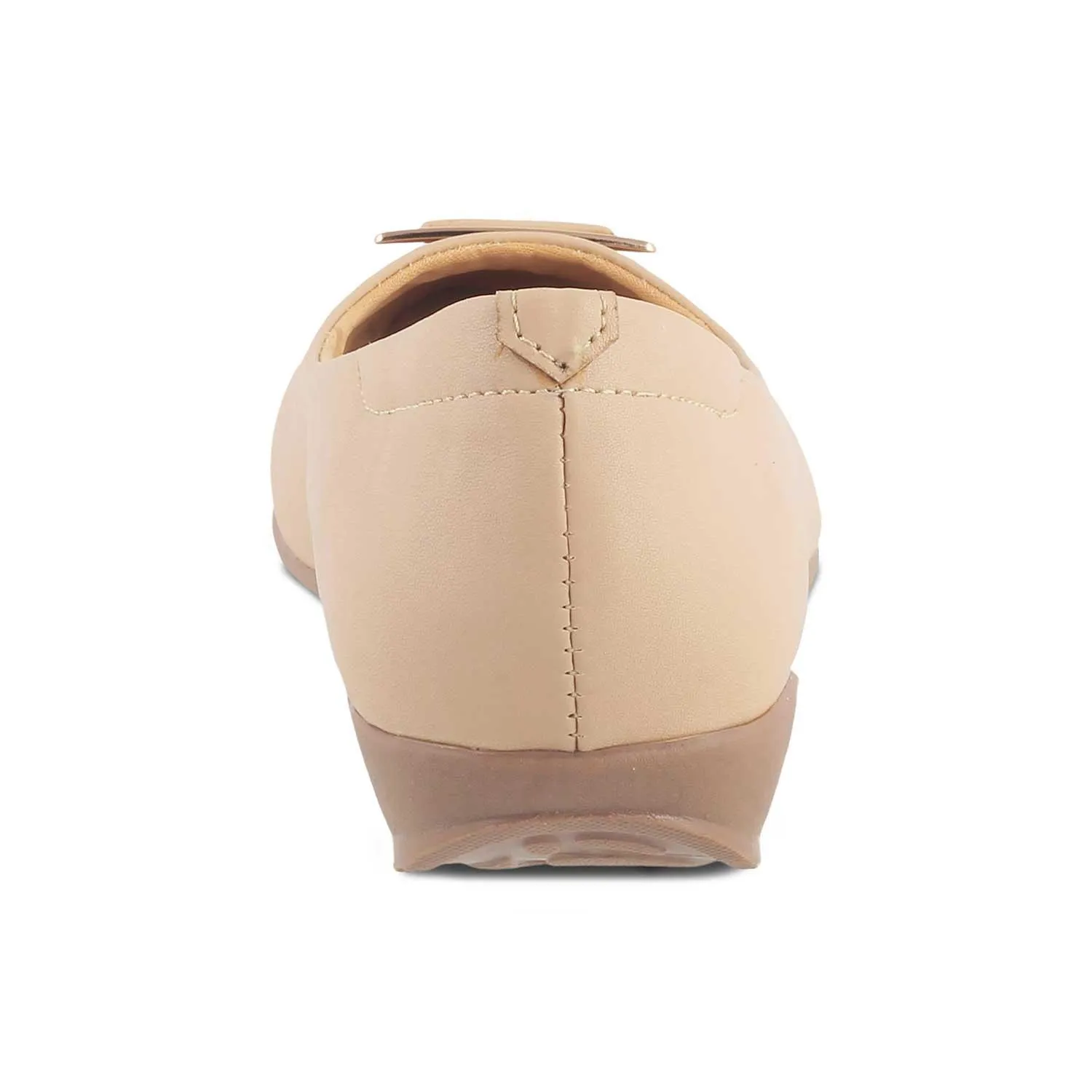 The Cheviz Beige Women's Dress Ballerinas Tresmode