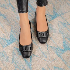 The Tresx Black Women's Dress Ballerinas Tresmode