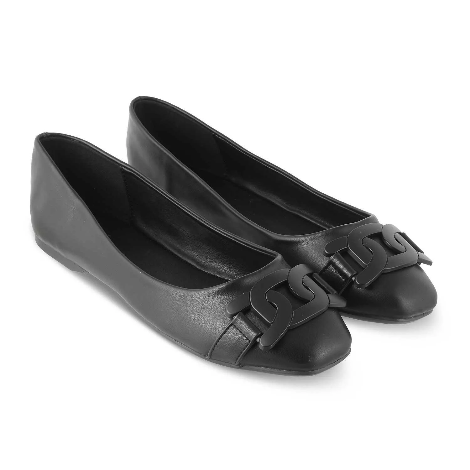 The Tresx Black Women's Dress Ballerinas Tresmode