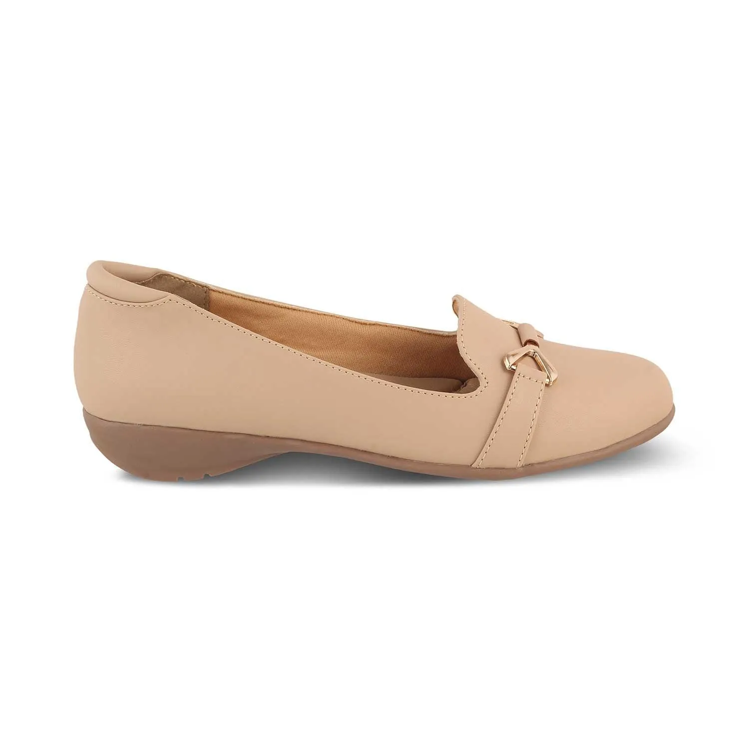 The Yorker Beige Women's Dress Ballerinas Tresmode