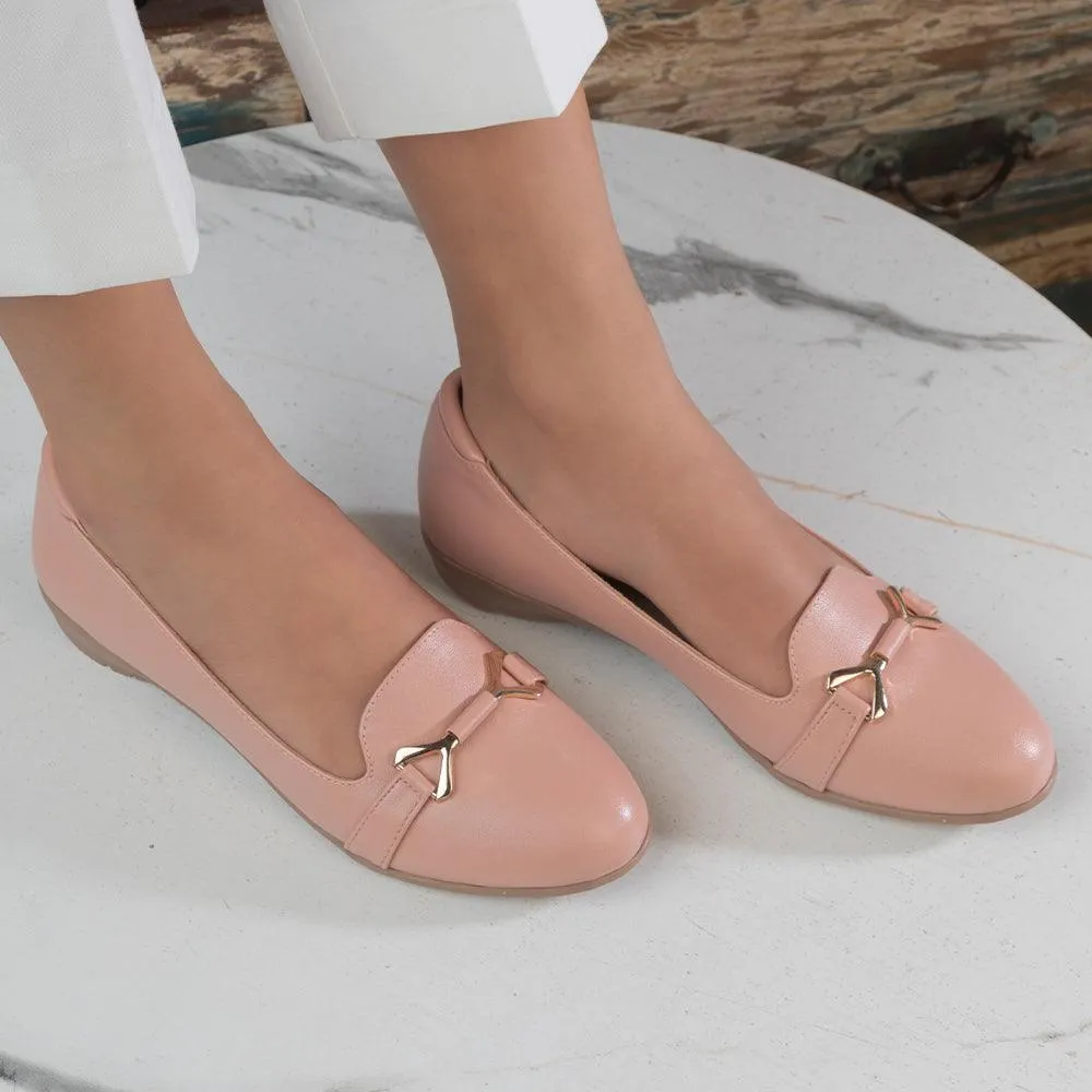 The Yorky Pink Women's Dress Ballerinas Tresmode