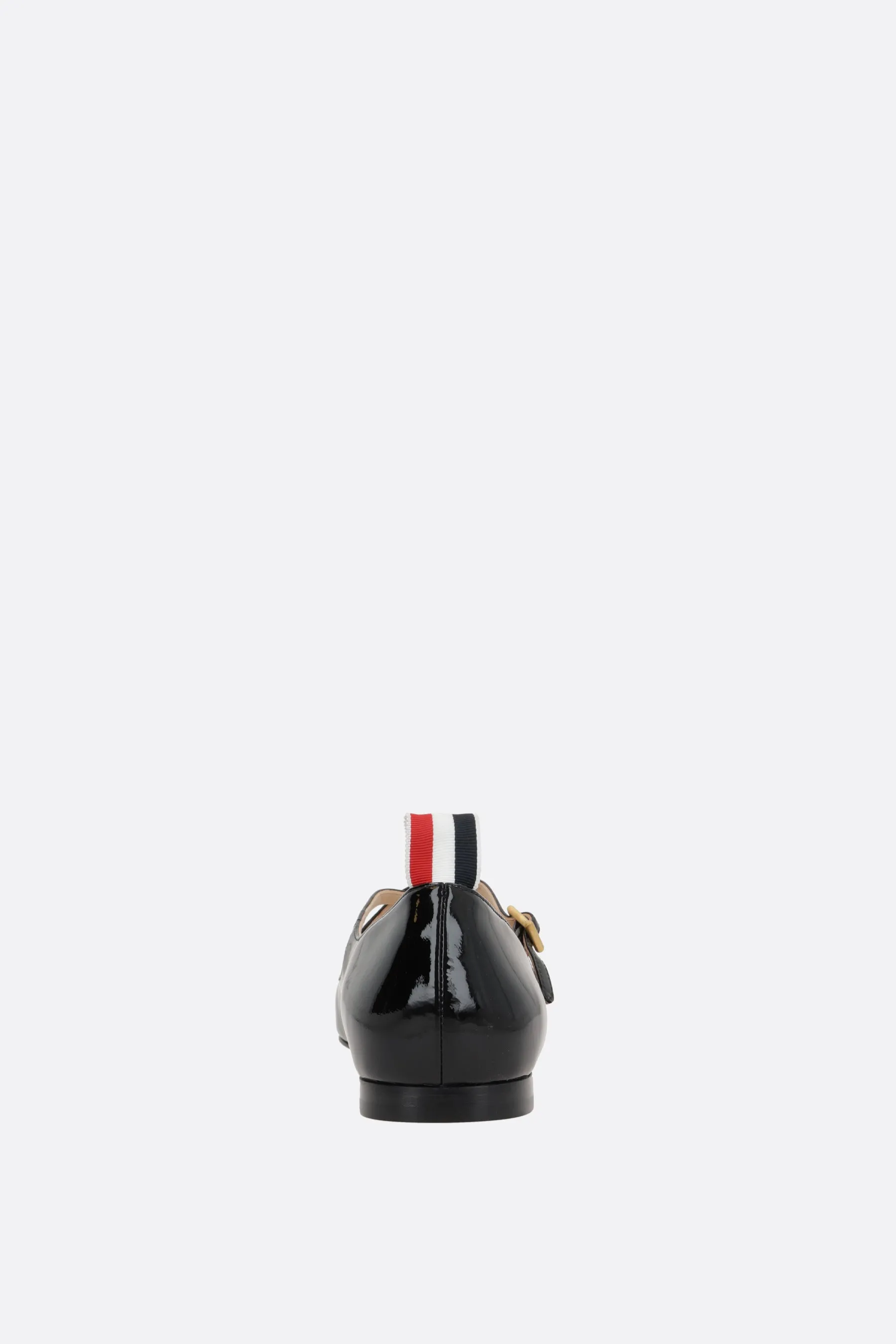 Thom John criss cross ballerinas in patent leather
