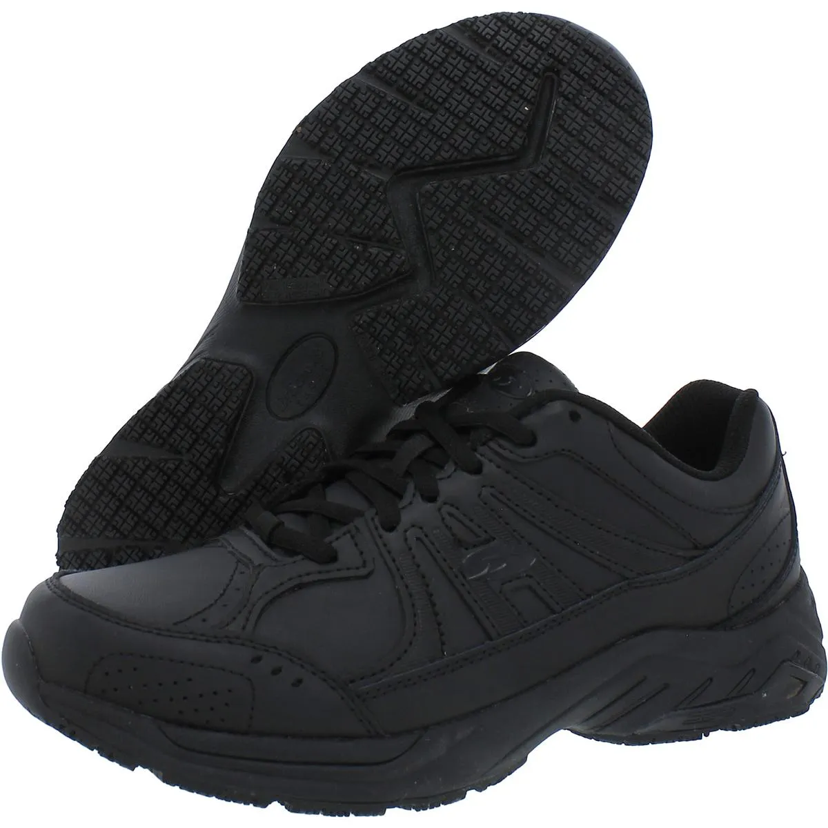 TITAN2 Mens Leather Gym Athletic and Training Shoes