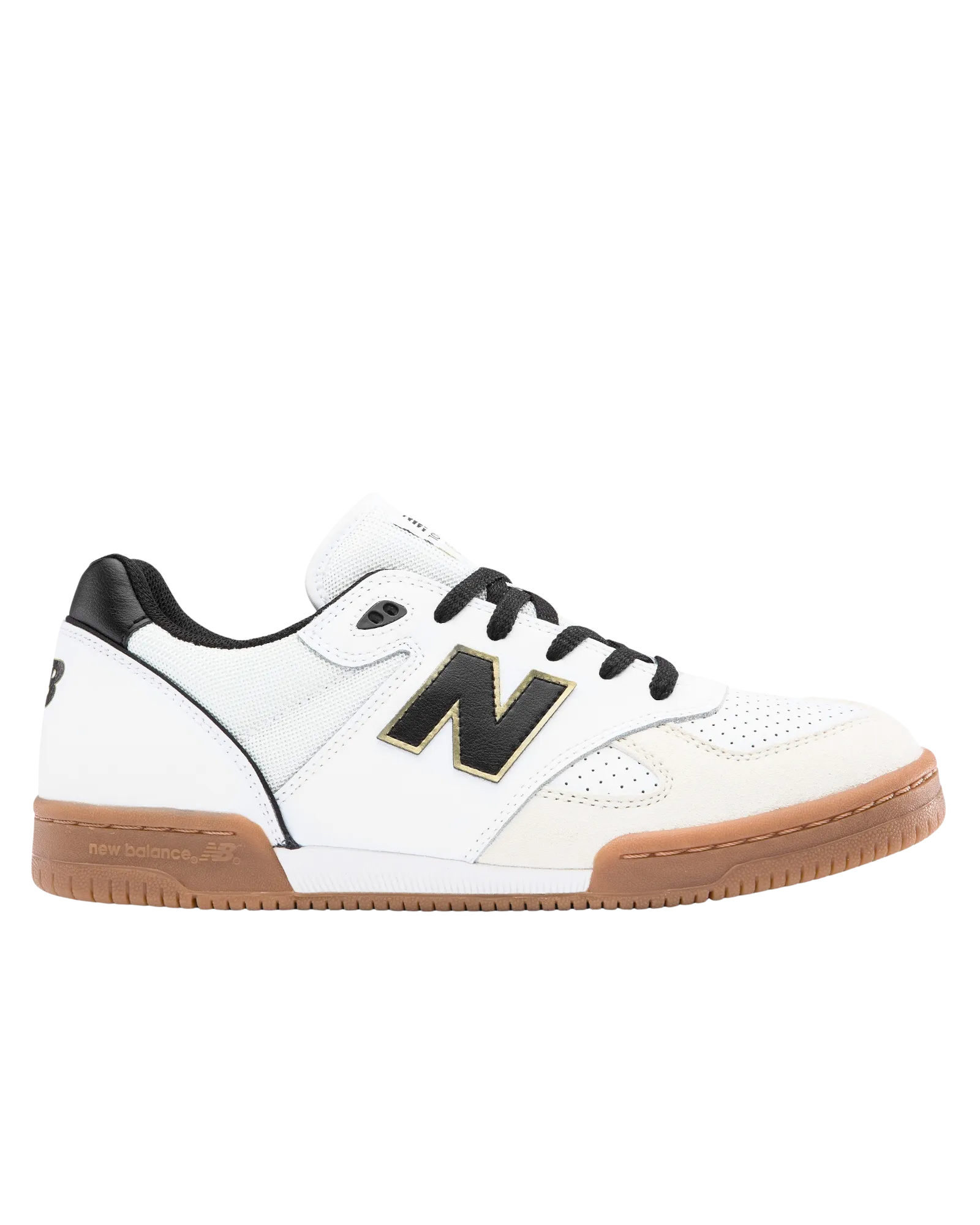Tom Knox 600 Signature Shoes in White & Black