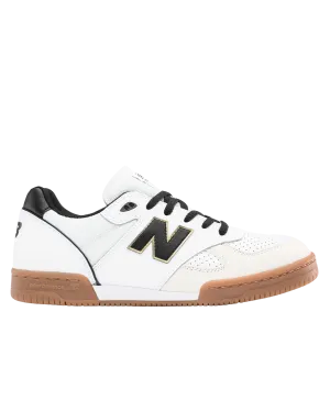 Tom Knox 600 Signature Shoes in White & Black