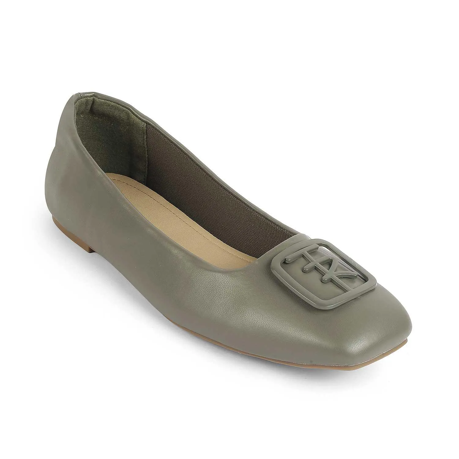 Tresmode Nany Green Women's Casual Ballerinas