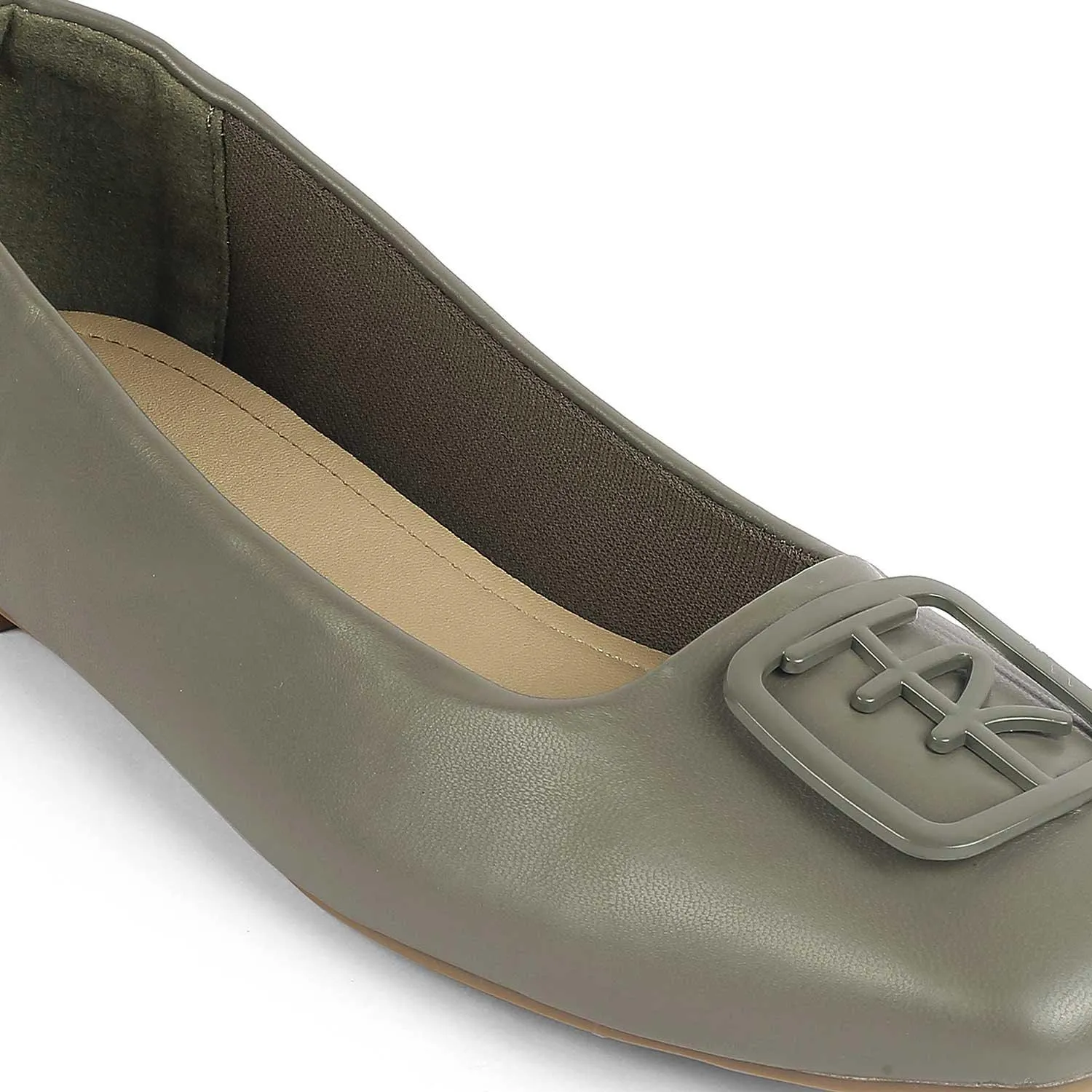Tresmode Nany Green Women's Casual Ballerinas