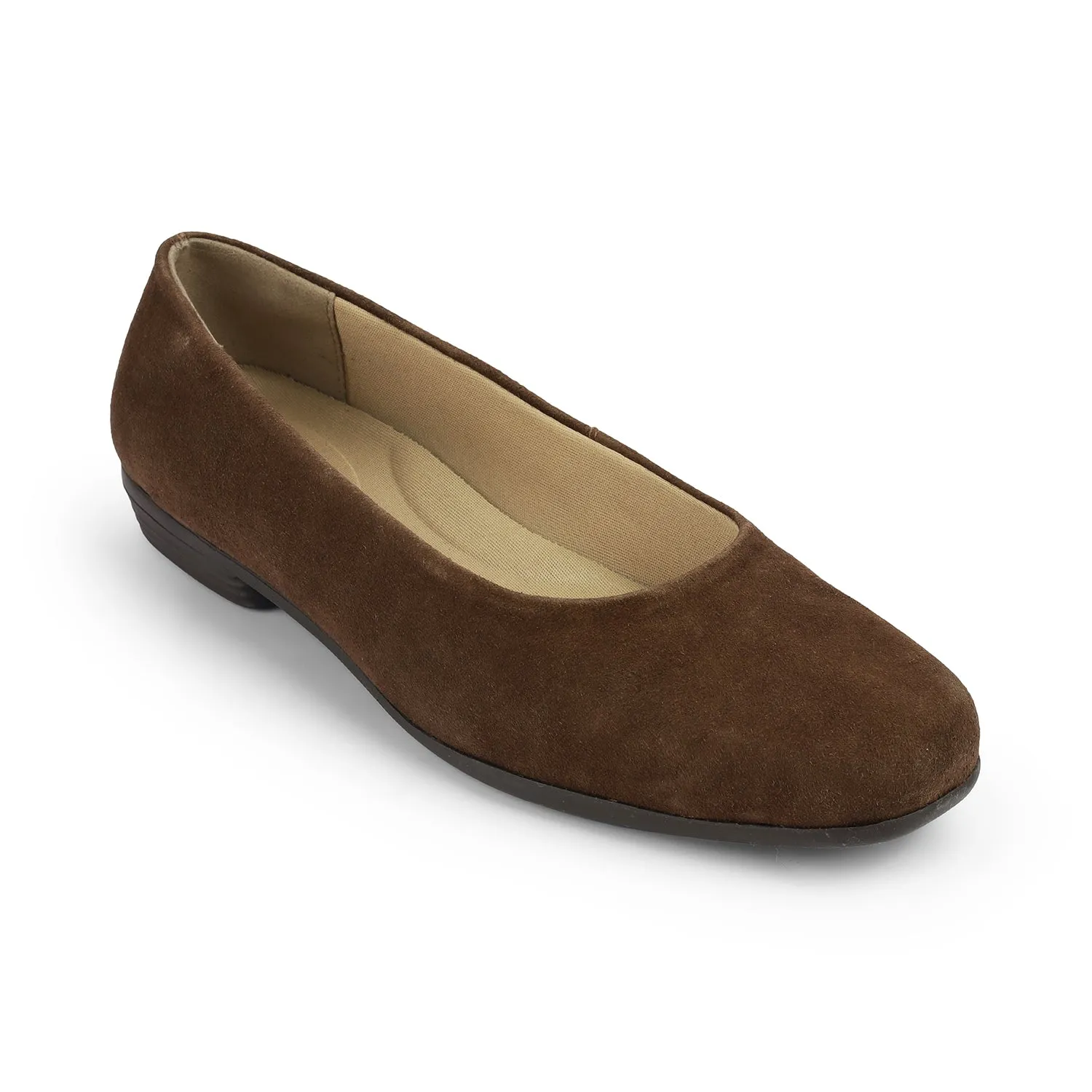Tresmode Sulip Brown Women's Casual Ballerinas