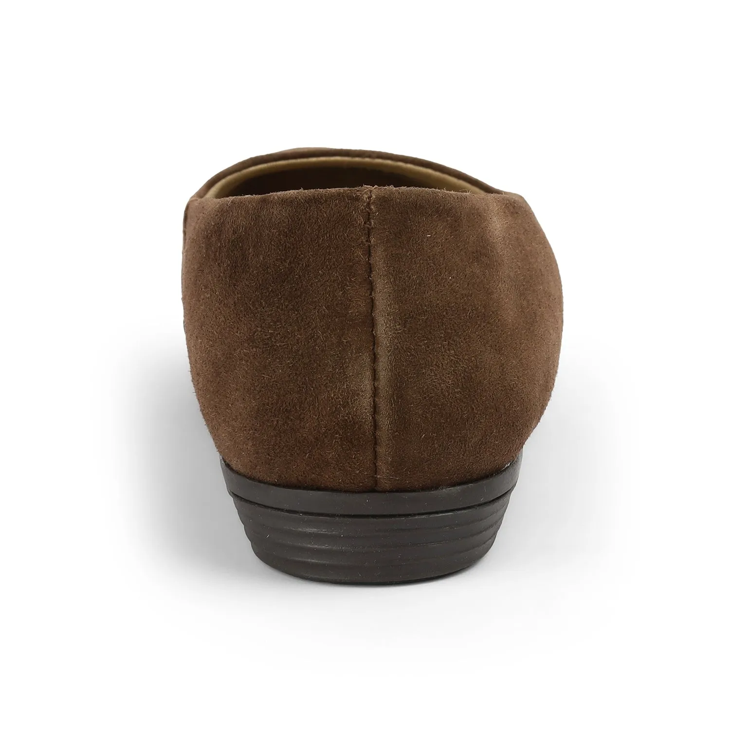 Tresmode Sulip Brown Women's Casual Ballerinas