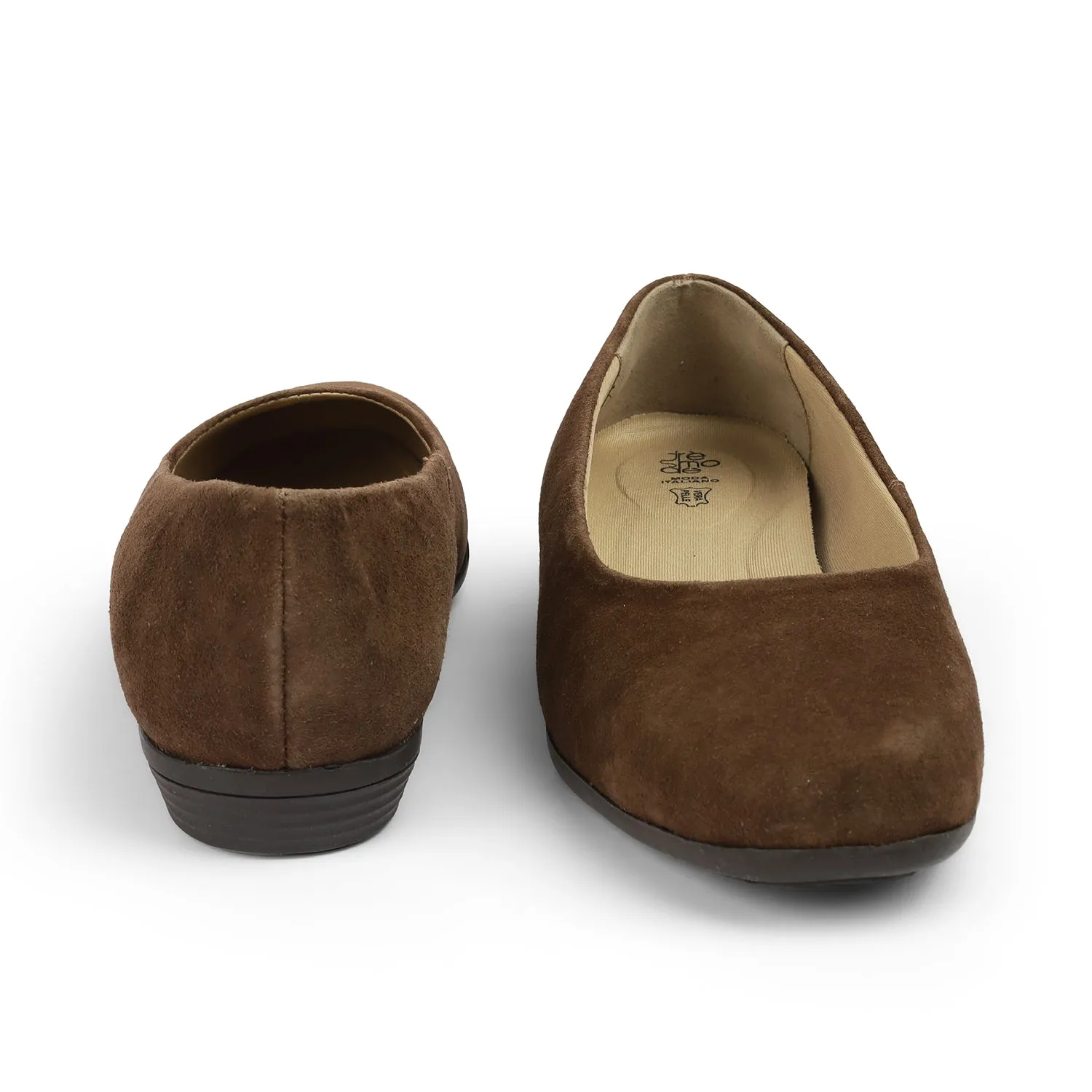 Tresmode Sulip Brown Women's Casual Ballerinas