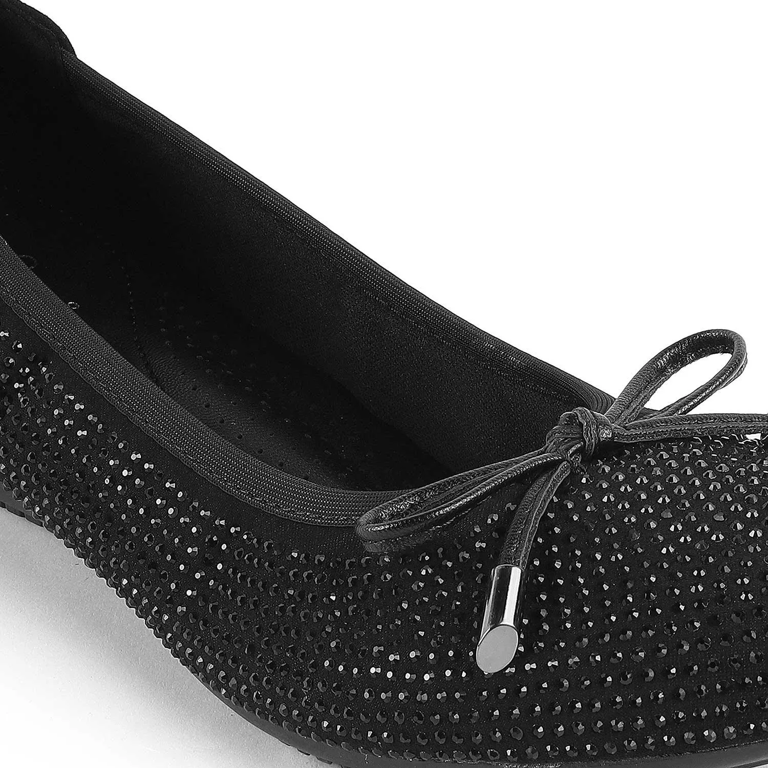 Tresmode Todiam Black Women's Dress Ballerinas