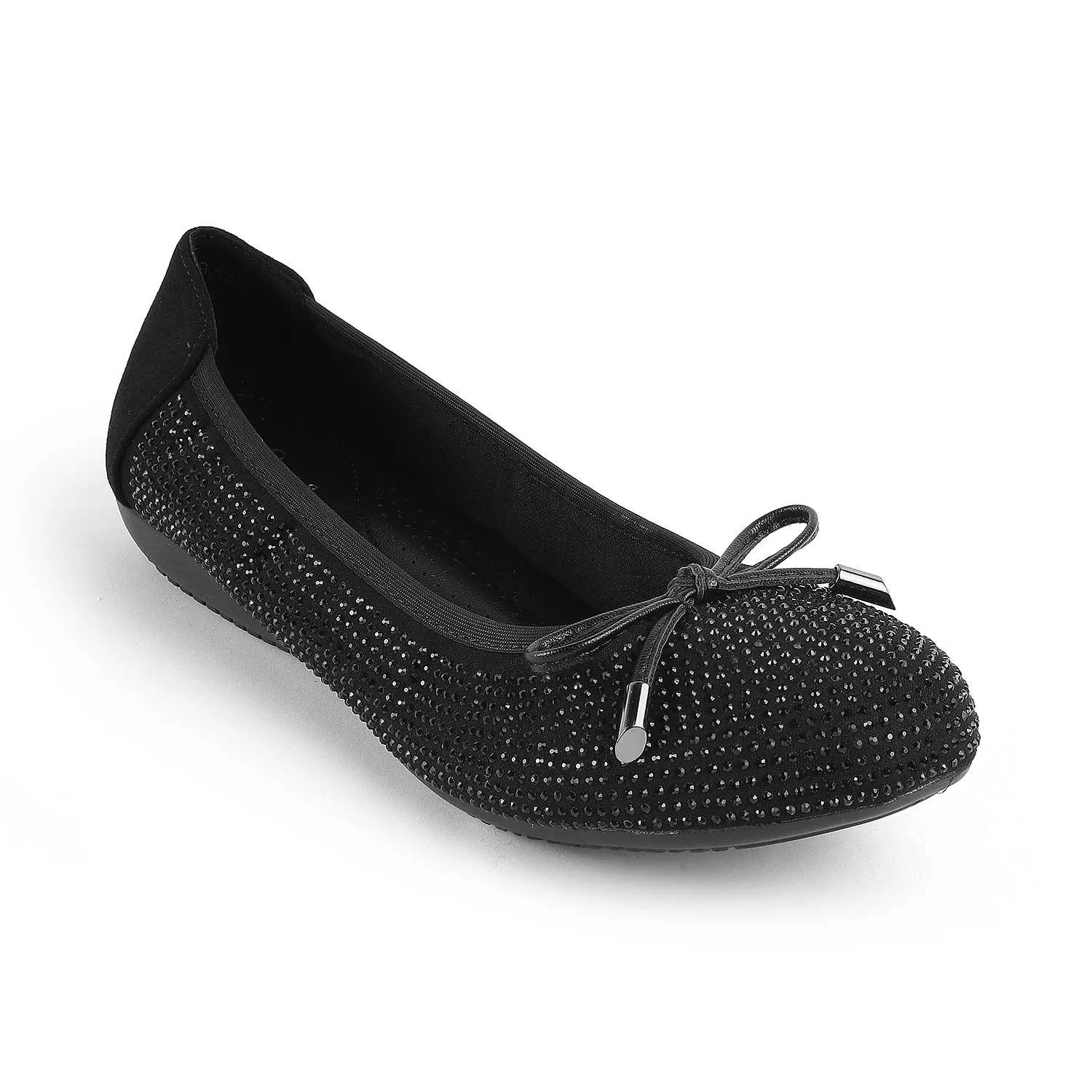 Tresmode Todiam Black Women's Dress Ballerinas
