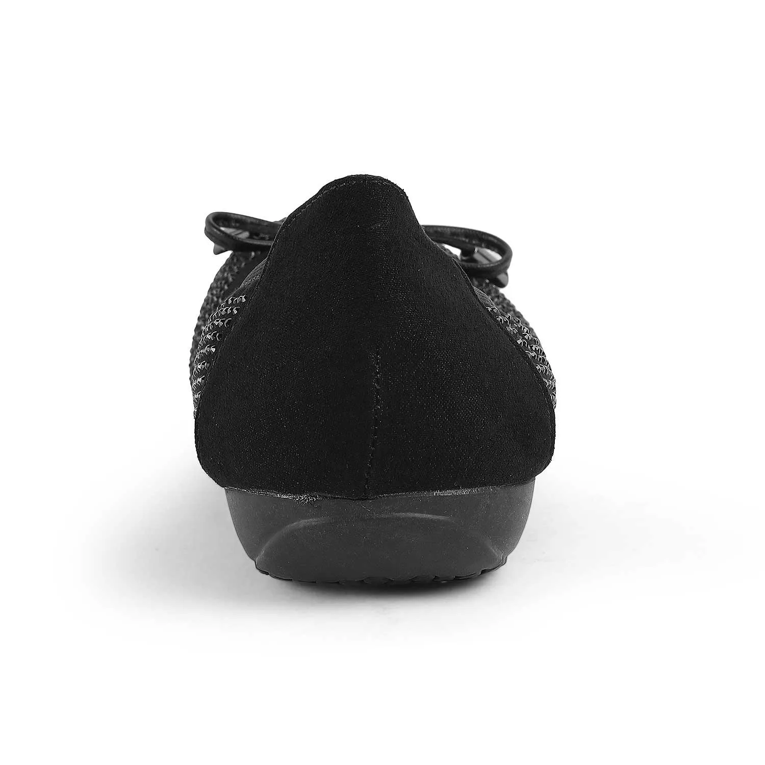 Tresmode Todiam Black Women's Dress Ballerinas