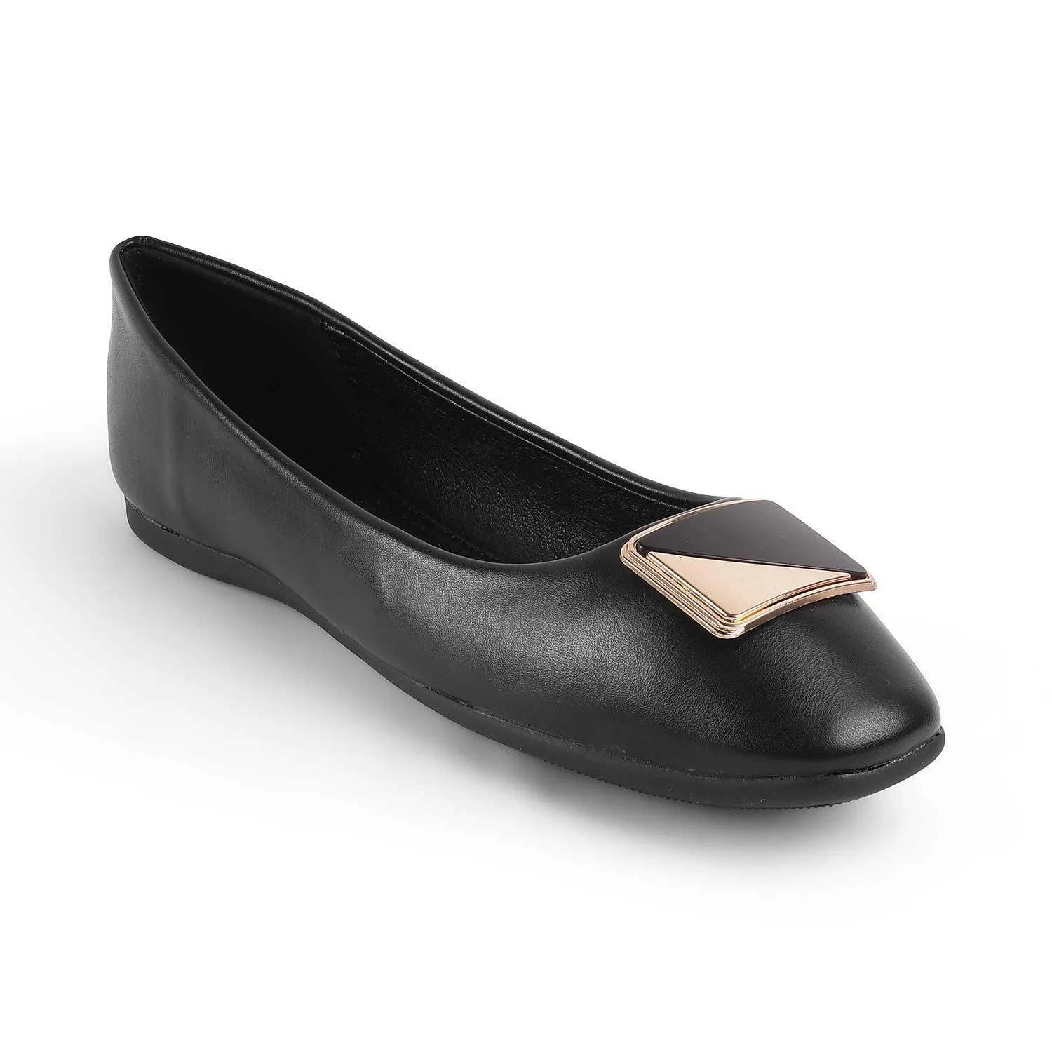 Tresmode Treci Black Women's Casual Ballerinas