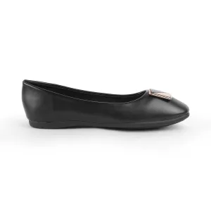 Tresmode Treci Black Women's Casual Ballerinas