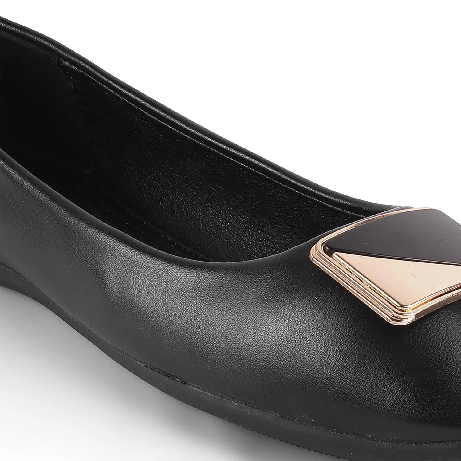 Tresmode Treci Black Women's Casual Ballerinas