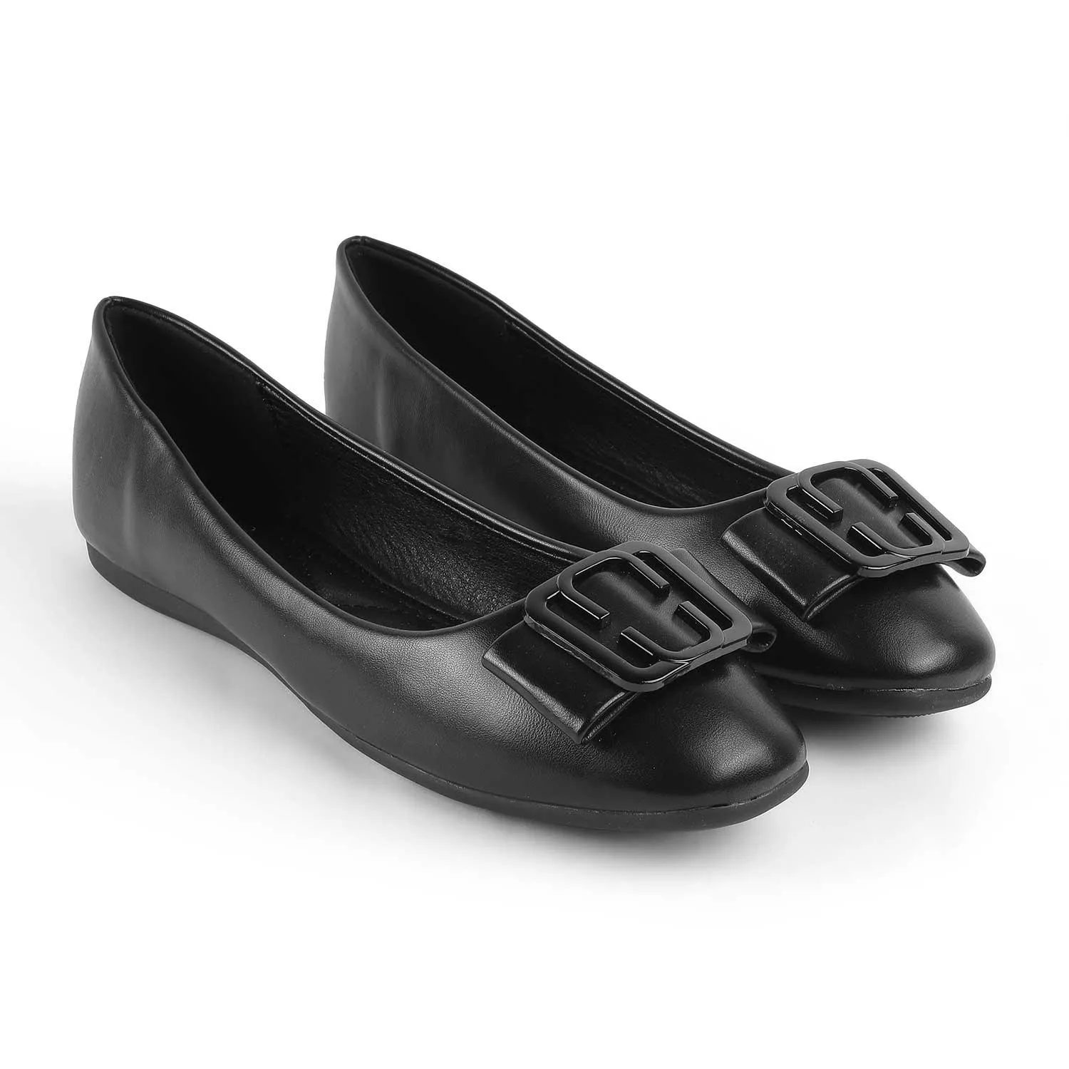 Tresmode Tregamo Black Women's Casual Ballerinas