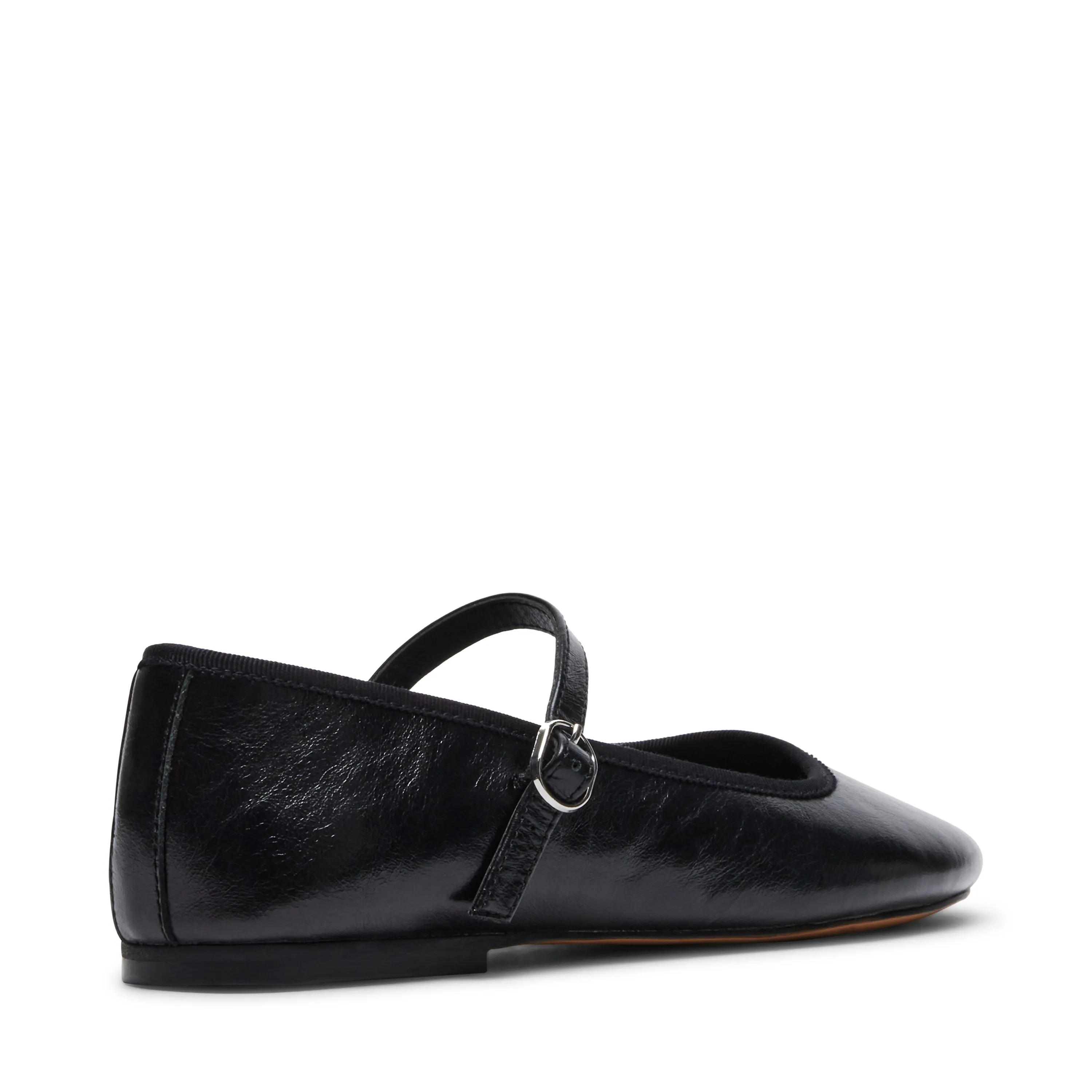 Vinetta Flat Shoe BLACK LEATHER