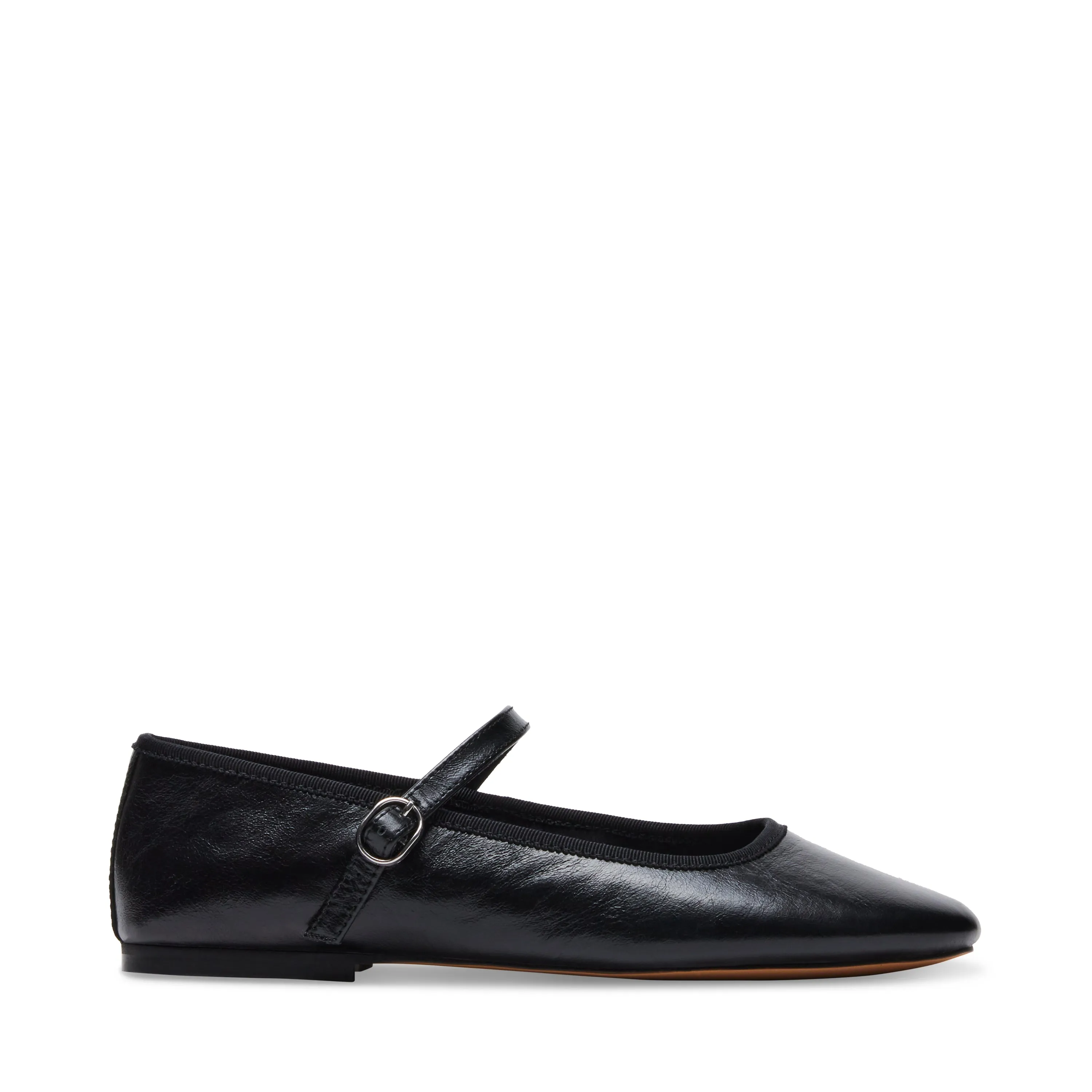 Vinetta Flat Shoe BLACK LEATHER