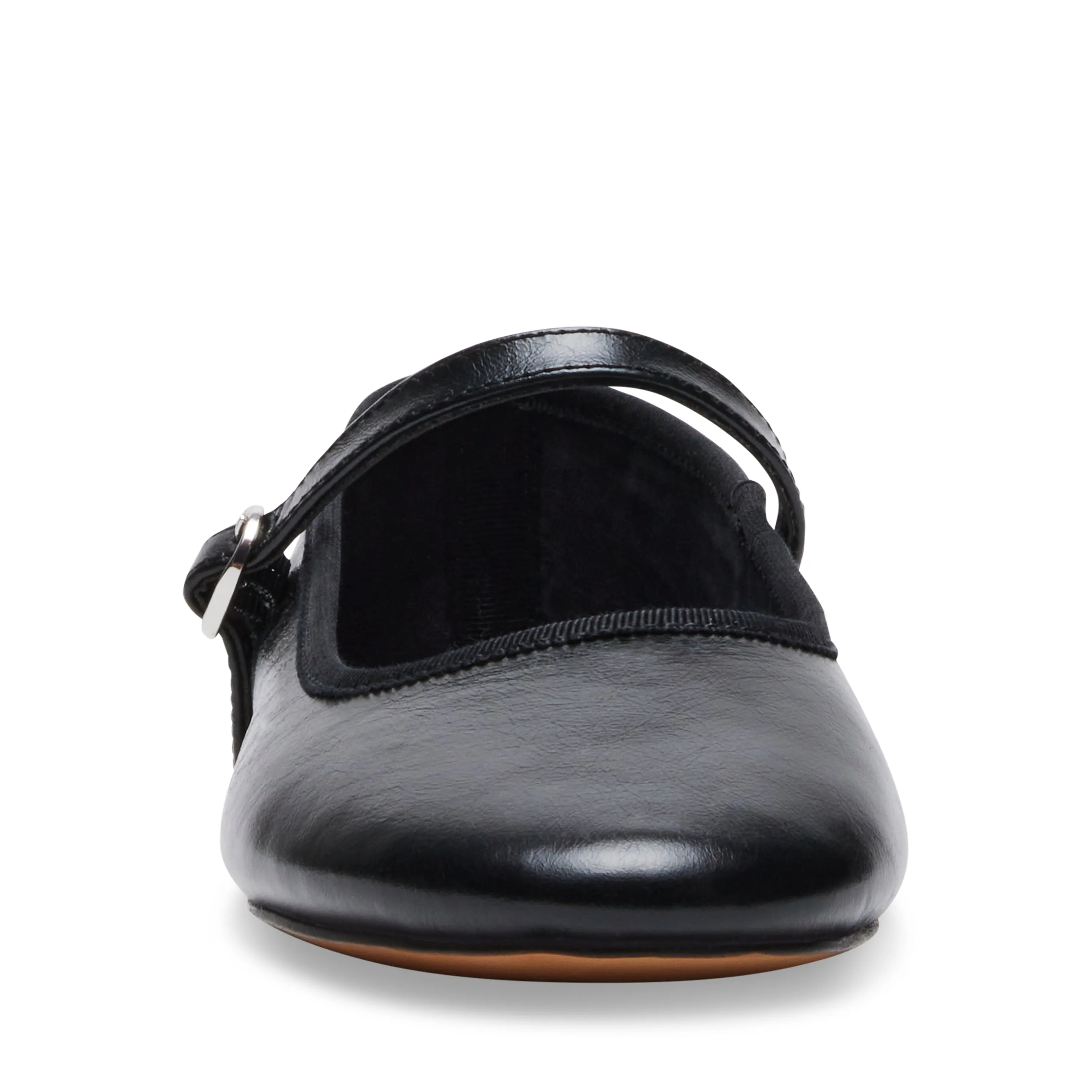 Vinetta Flat Shoe BLACK LEATHER
