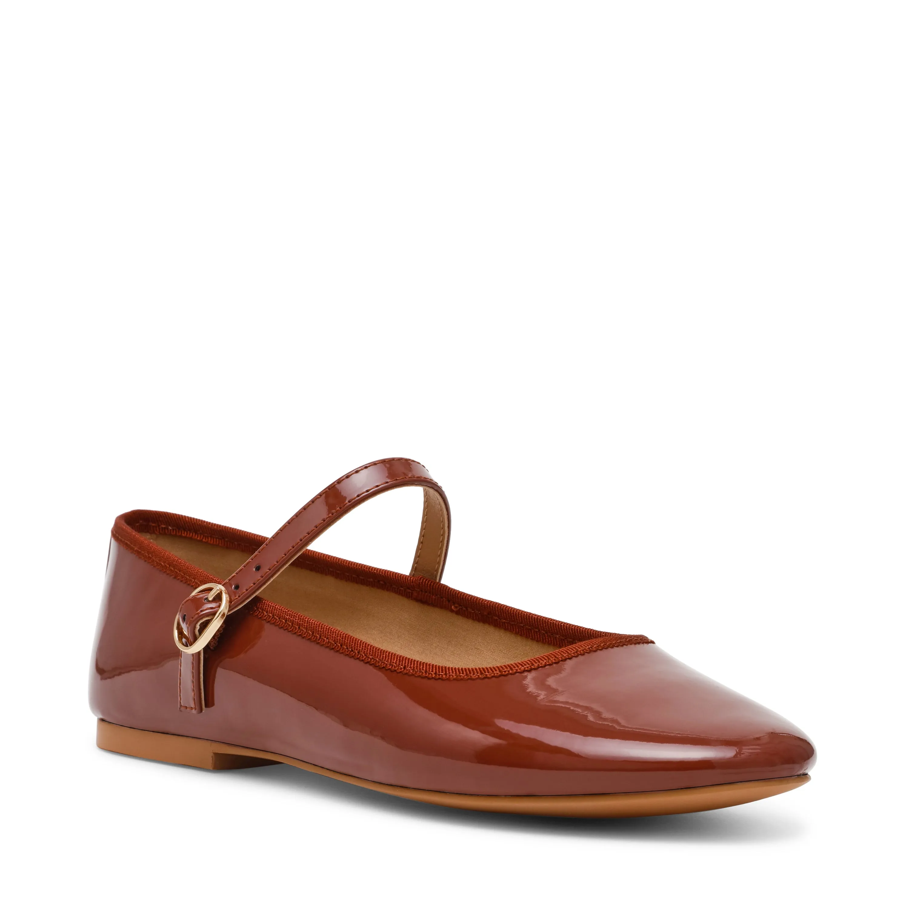 Vinetta Flat Shoe CHERRY MAH PATENT