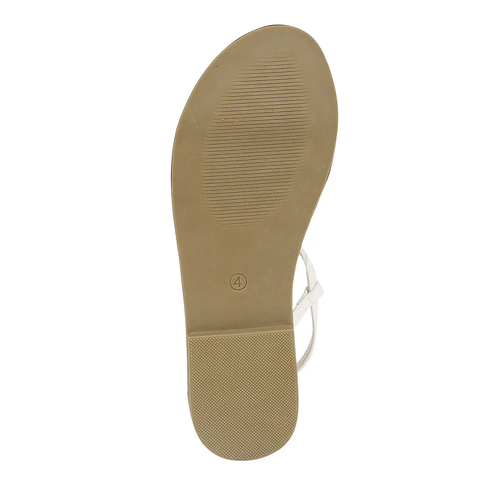 White Flat Shoes