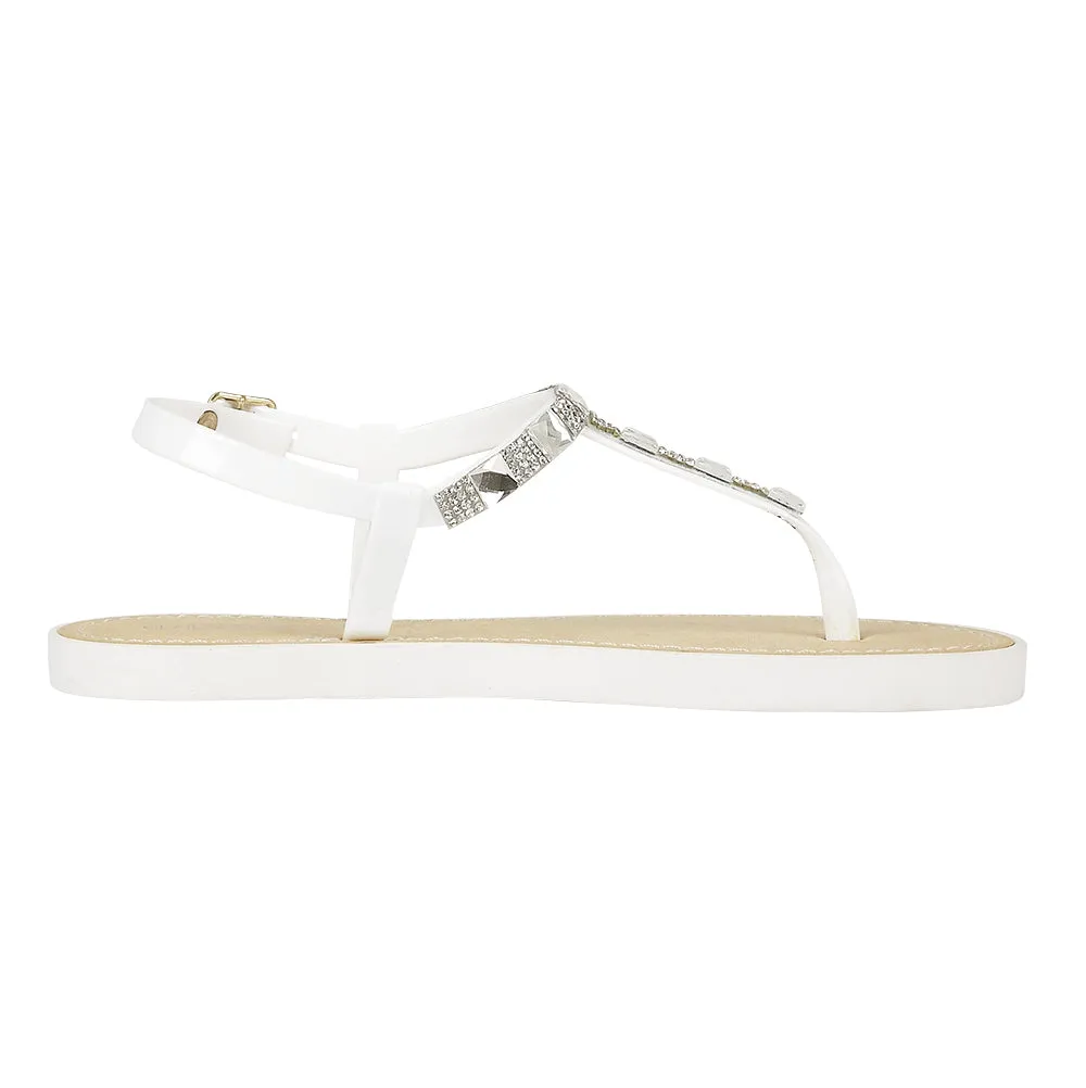 White Flat Shoes